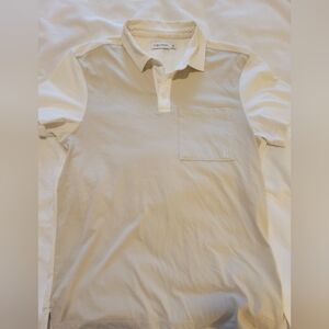 Calvin Klein Men's Beige Polo Shirt